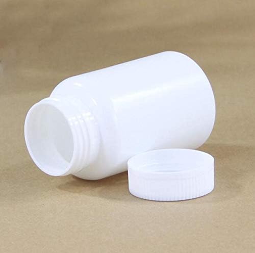 10 יחידות לבן פלסטיק גלולת בקבוקי כמוסה בקבוק