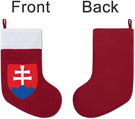 מעיל הנשק של סלובקיה בהתאמה אישית לחג המולד מגרש חג המולד קישוטי מפלגה משפחתית