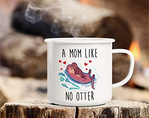 אמא כמו לא אוטר אחרים 16 עוז אמייל נירוסטה מתכת קמפינג מדורה קפה ספל - מצחיק הומור סרקזם השראה יום