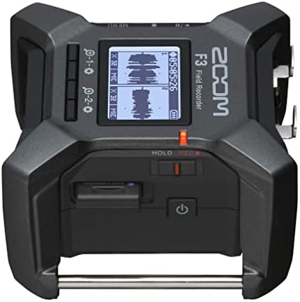 Zoom Q8N-4K מקליט וידאו שימושי, וידאו 4K UHD, מיקרופוני סטריאו בתוספת שני כניסות XLR ו- Zoom F3 מקליט שדה
