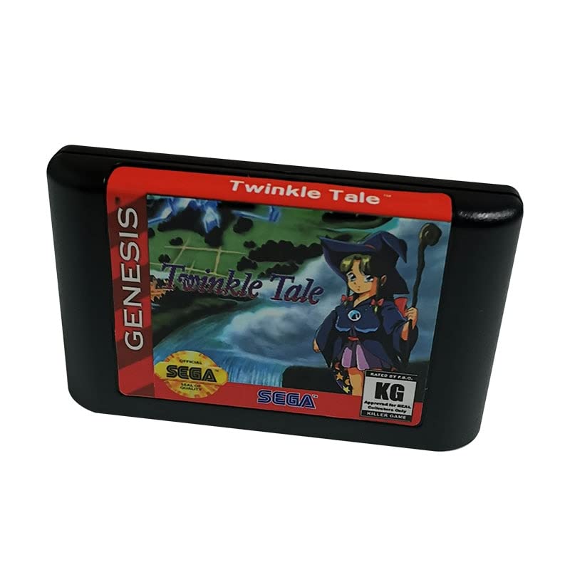 Twinkle Tale- מחסנית משחק - משחקים אלקטרוניים 16 סיביות קלף משחק MD לגרסת PAL ו- NTSC