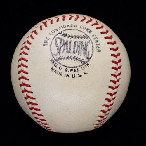 הסינגל הטוב ביותר של ג'ים תחתון חתום בייסבול Onl D.1959 קרדינלים JSA Loa - כדורי בייסבול עם חתימה