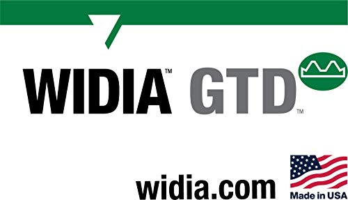 WIDIA GTD GT245049 ניצחון GT24 HP ברז, חממה תחתונה למחצה, חתך יד ימין, 6 חלילים, יצירתם, M12 X 1.75,