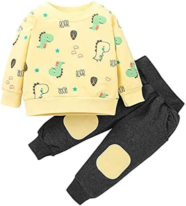 חבילות מתנה לתינוקות של ג'ורור פעוטות בנות בנות בנים תלבושות דינוזאור מצוירות בגדים אחיינית לתינוקות