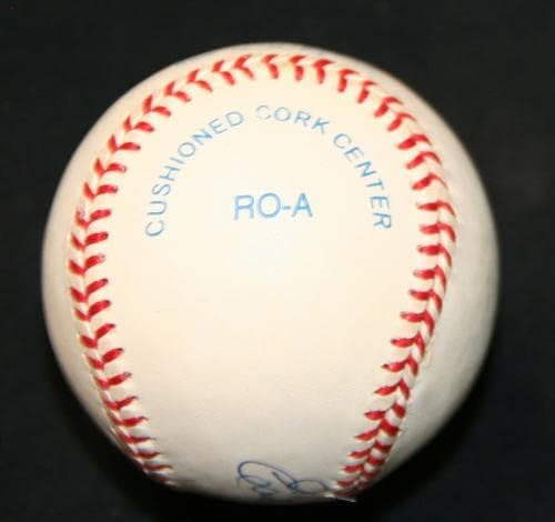 ארל וויבר חתום על בייסבול OAL חתימה עם חתימה עם HOF Orioles PSA/DNA AL87555 - כדורי חתימה עם חתימה