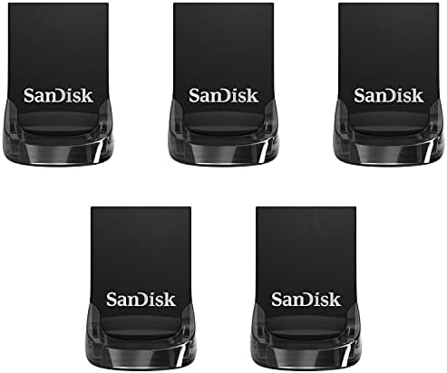 Sandisk 128GB 5-Pack Ultra Fit USB 3.1 כונן הבזק-SDCZ430-128G-B5CT