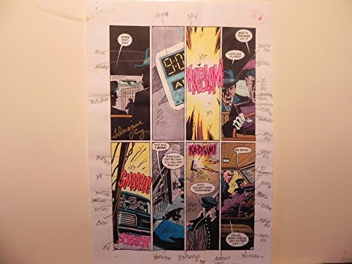 צל העטלף 8 באטמן הפקה צבע מדריך אמנות חתום אדריאן רוי עמ ' 4