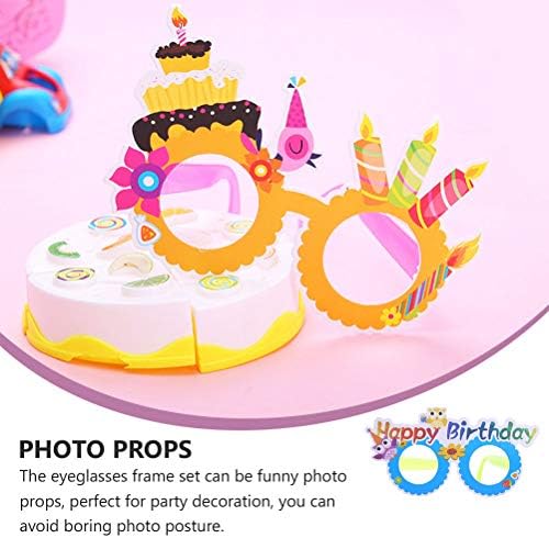 PartyKindom משקפי צילום לילדים משקפיים מסיבת מסיבת יום הולדת