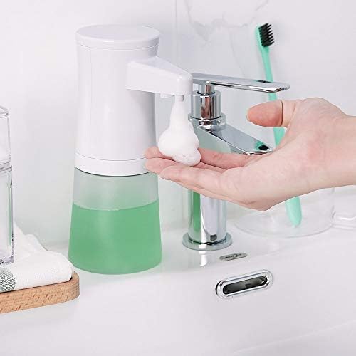 מתקן סבון Cnnrug לבן אינדוקציה חכמה מכונה סבון קצף מכונה מקצף מכונה סבון סבון אינדוקציה כביסה קיבולת טלפון