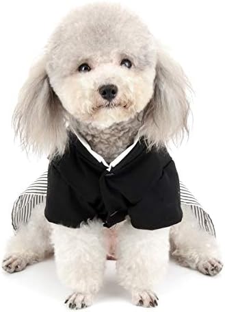Selmai Pet Kimono תחפושת רשמית ילדה כלב שמלת כלב ונער תלבושות סרבל כלב תלבושות טוקסידו חולצה לכלבים
