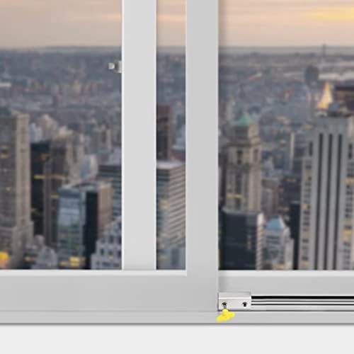 מנעולי חלון אבטחה 4 סטים 2022 אלומיניום חלון הזזה עם חלון עם פקקי חלונות מפתח לדלת שקופיות
