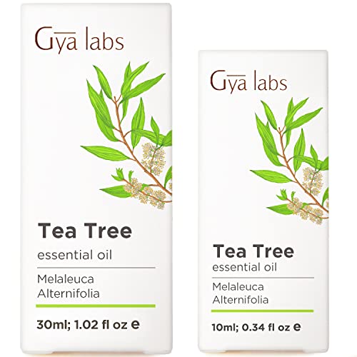 שמן עץ התה לעור ושמן עץ התה לעור סט- טהור כיתה טיפולית שמנים אתריים סט-מעבדות גיה