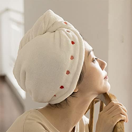 מכסה ייבוש שיער Houkai מגבת סופגת נשים כובע מקלחת מהירה של מכסה מקלחת מנגב שמפו טורבן באוטו
