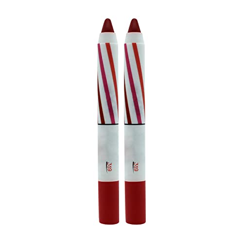 צבע די 2 מחשב שפתון עיפרון ליפ ליינר קטיפה משי גלוס איפור לאורך זמן ליפלינר עט סקסי שפתיים גוון
