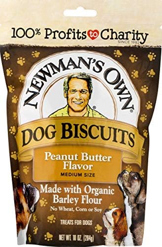 ביסקוויטים של הכלבים של ניומן עצמו, חמאת בוטנים, 10-OZ.