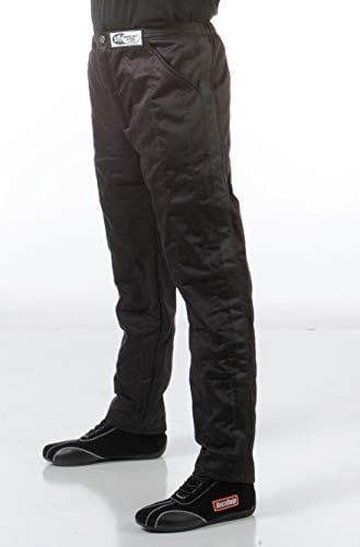 RaceQuip Racing Driving מכנסיים מכנסיים מרובי שכבה SFI 3.2A/ 5 שחור