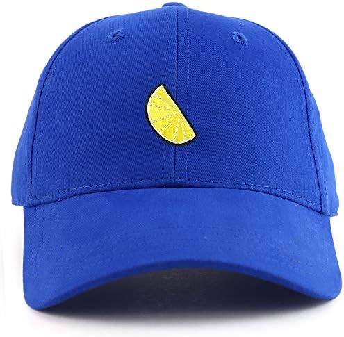 כובע בייסבול מובנה של צבא לימון גודל נוער מוברש כותנה מובנית