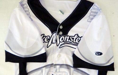 ורמונט לייק מפלצות Xavier Altamirano 10 משחק השתמשו במלחמת הכוכבים של ג'רזי לבן - משחק השתמשו ב- MLB