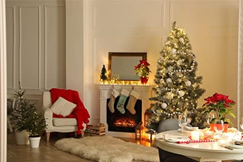 אוצרות קרוליין CK3459CS אימפריאל שיאה צו עץ חג המולד גרב חג המולד, אח תלויה גרביים עונת חג המולד עיצוב חג מפלגה