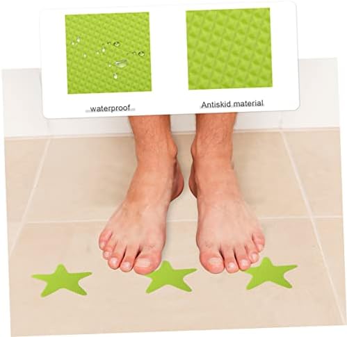 טופיקו 40 יחידות רצפה ללא מדבקות מדבקות רצפה מדבקות צבעוניות מדבקות לילדים אמבטיה רצפת קלטת קלטת