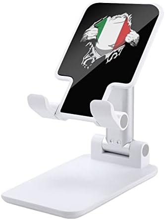 דגל איטלקי טלפון סלולרי מתקפל עומד מתכוונן מחזיק טלפון עריסה שולחן עבודה מתאים לכל 4-13 סמארטפונים