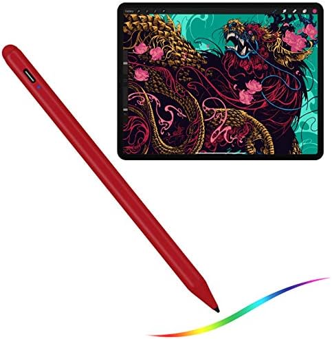 iPad Pro 12.9 עפרון חרטה 5/4, דחיית דקלים 1.5 ממ להחלפה קצה עדין קצה פעיל תואם לעיפרון אפל עבור iPad Pro