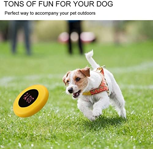 מגדל אייפל פריז עגול כלבים מעופפים צעצועים לאילוף קערת אוכל ספורט