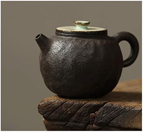 קומקום תה בסגנון יפני יד אוחזת תה קומקום רטרו רטרו זן סטונר קונג פו קומקום סיר יחיד