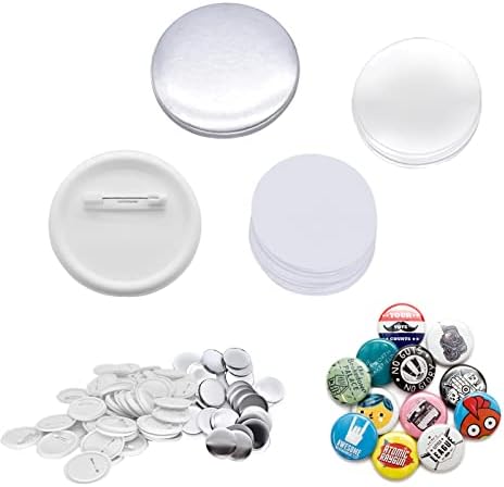חלקי כפתור TWSoul עבור מכונה לייצור כפתורים, מעטפת כפתור תג וסיכה גב, כיסוי מתכת, כיסוי כפתור פלסטיק,
