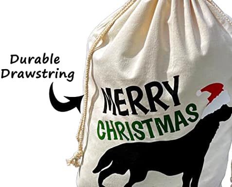 מוצרי אמזון של תיקים לחג המולד בפלורידה XL Santa Sacks למתנות גדולות במיוחד עם משיכה אישית המותאמת אישית למלאי