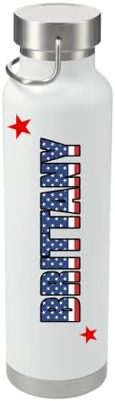 4 ביולי כוס - בקבוק מים דגל אמריקאי - בקבוקי מבודד ואקום של ת'ור אישי - 22oz בקבוק מותאם אישית