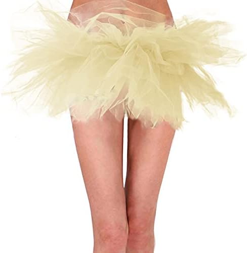 חצאית טול למבוגרים חצאיות קו לבנות 6 טוטו שכבה מיני שמלת כדור חצאית נשים נסיכה קלאסית חצאיות בלט רכות
