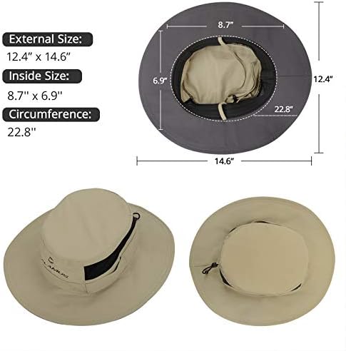 Calamus upf 50 כובע שמש בוני - כובע הגנת שמש, כובע דיג, כובע ציד