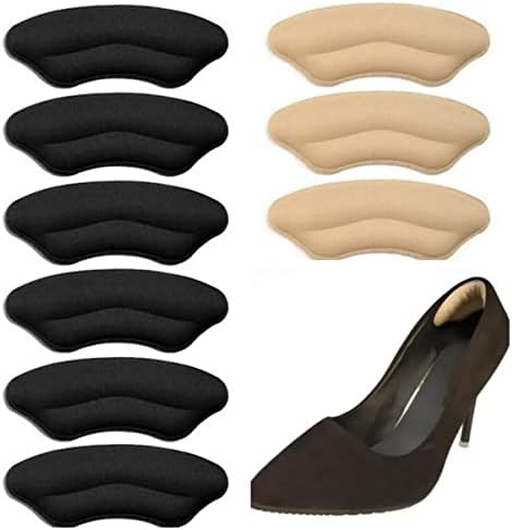 רפידות העקב לנעליים כי הם גדולים מדי,12 זוגות העקב אוחז נעלי נשים, נעלי גברים, עקבים גבוהים, למנוע