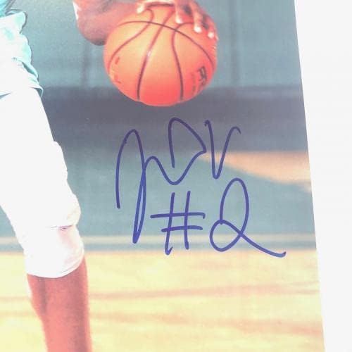 Jarred Vanderbilt חתום 11x14 Photo PSA/DNA Denver Nuggets חתימה - תמונות NBA עם חתימה