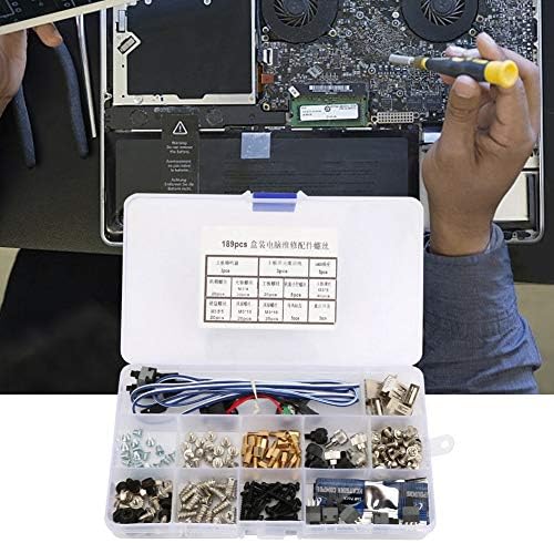 189 יחידות לוח אם דיסק קשיח ערכת מגוון מחשב ערכת תיקון מחשב אביזרים כלי תיקון