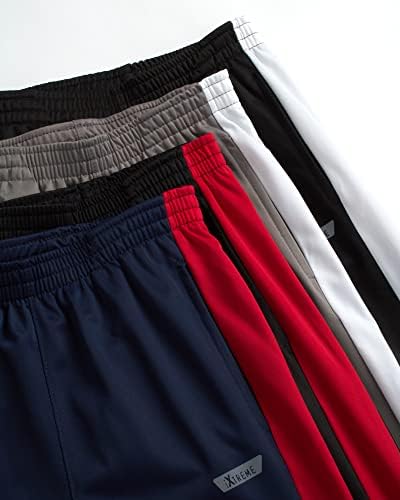 אקסטרים 4 מארז ספורט בני צמר רצים מכנסי טרנינג, ביצועים פעיל טריקו מסלול מכנסיים עבור בני נוער