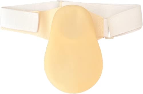 שקיות קולוסטומי לטקס עם שקיות אוסטומי חגורה עם חגורת קולוסטומי חגורה אלסטית, קוטר חור.: 6 סנטימטר/2.36