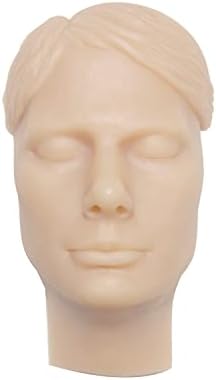 הזרקת אימון עיסוק פירסינג קעקוע עיסוק עור סיליקון בובת פנים האף ראש דגם עבור יופי עיסוי רפואי תלמיד