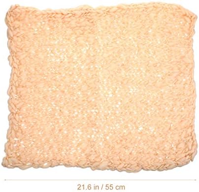 Soimiss 1pc Ripple Beigים Swaddle עוטף תלבושת שטיח אבזרים עוטפים שמיכות ארוכות פעוטות שמיכת צילום פוזות