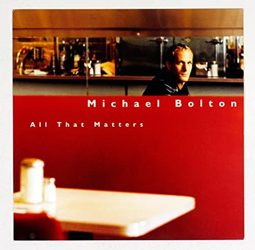 פוסטר פוסטר של מייקל בולטון 1992 כל מה שחשוב קידום אלבום 12 x 12