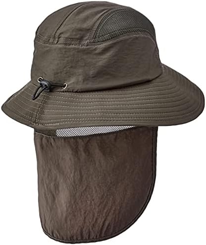 דיג כובע עם צוואר דש ומעלה 50 + שמש הגנת ברים דלי שמש כובע כובע עבור גברים ונשים