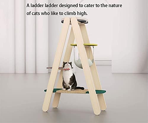 חתול עץ גרוד חתול מגדל רב שכבתי פלטפורמת גדול חתול טיפוס מסגרת וילה חתול עץ מגדל סיסל החבילה