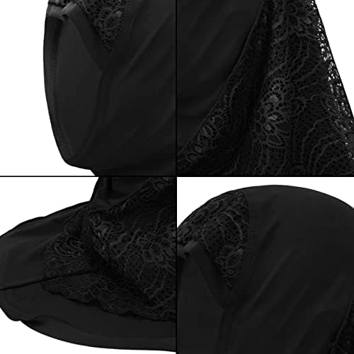 נשים רך חתיכה אחת חיג ' אב ארוך מוסלמי טורבן האסלאמי מלא ראש צעיף