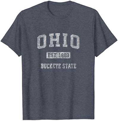 חולצת טריקו רטרו אוהיו וינטג