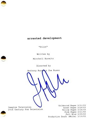 ג'פרי טמבור חתם על חתימה - תסריט טייס מלא של פיתוח פיתוח - המופע של לארי סנדרס, לארי בולוט, מאורה פפרמן