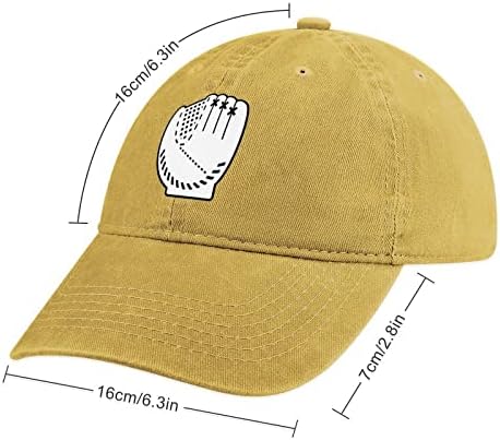 בייסבול כפפת מותאם אישית כובע בייסבול כובע מתכוונן אבא כובע לגברים נשים מקורה & מגבר;חיצוני