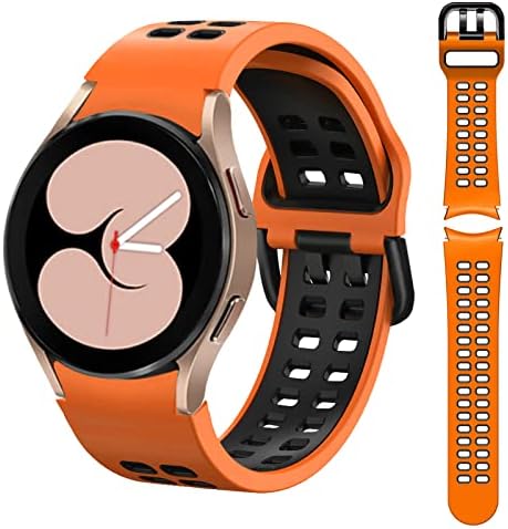 להקת אופנה סיליקון של Koelin תואמת את Samsung Galaxy Watch 5 & 4 44 ממ/40 ממ/צפה 4 46 ממ/42 ממ/גלקסי שעון 3 41