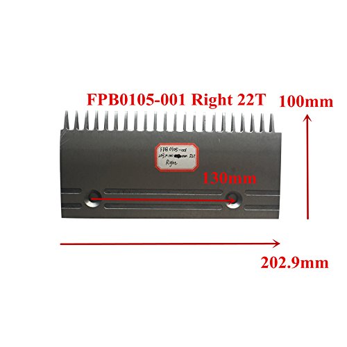 10 יחידות/חבילה FPB0105-001 צלחת מסרק מדרגית L202.9, W100, התקנת גודל 130,22T ימינה