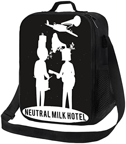 VVEDIK נייטרלי חלב מלון שקית ארוחת צהריים יוניסקס אופנה אטומה למים קל משקל קל מיכל קיבולת גבוהה מעבה תיק בנטו